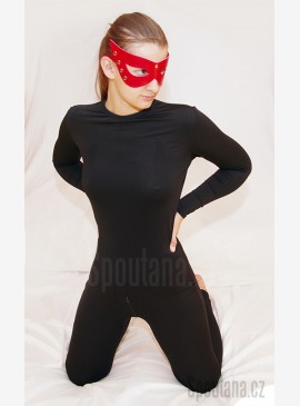 Černý catsuit - spandex